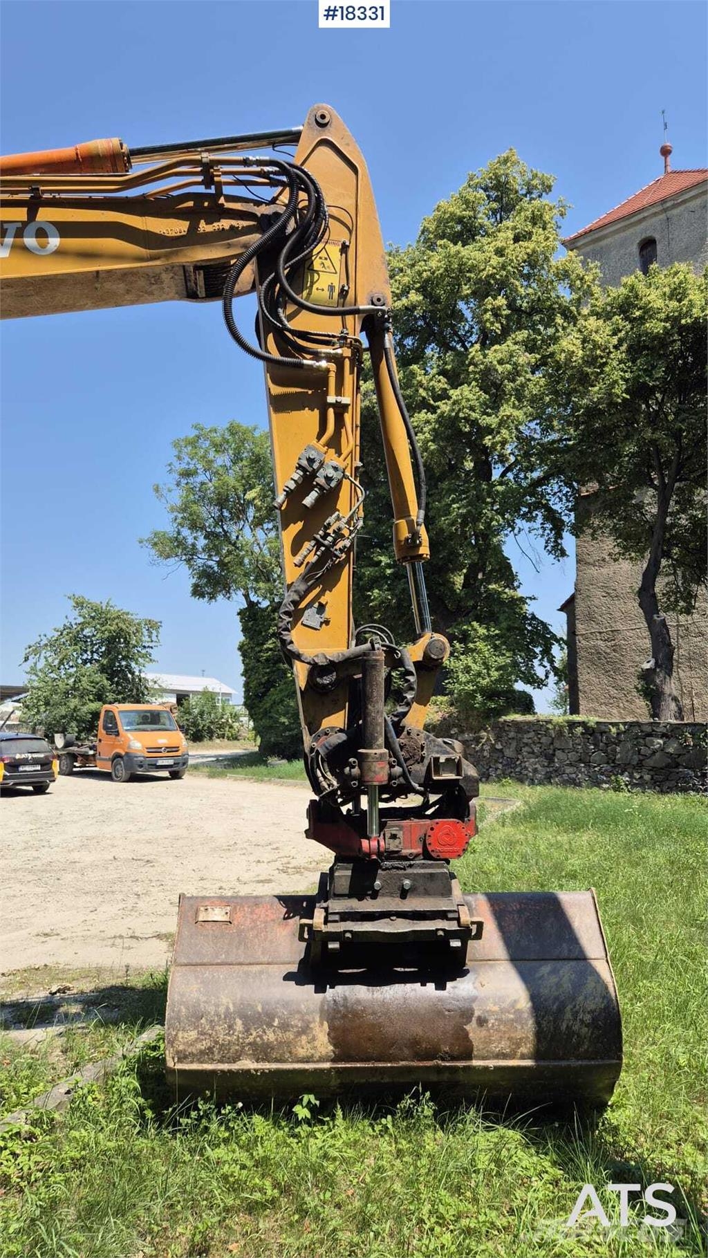 Volvo EW 140 C Lastik tekerli ekskavatörler