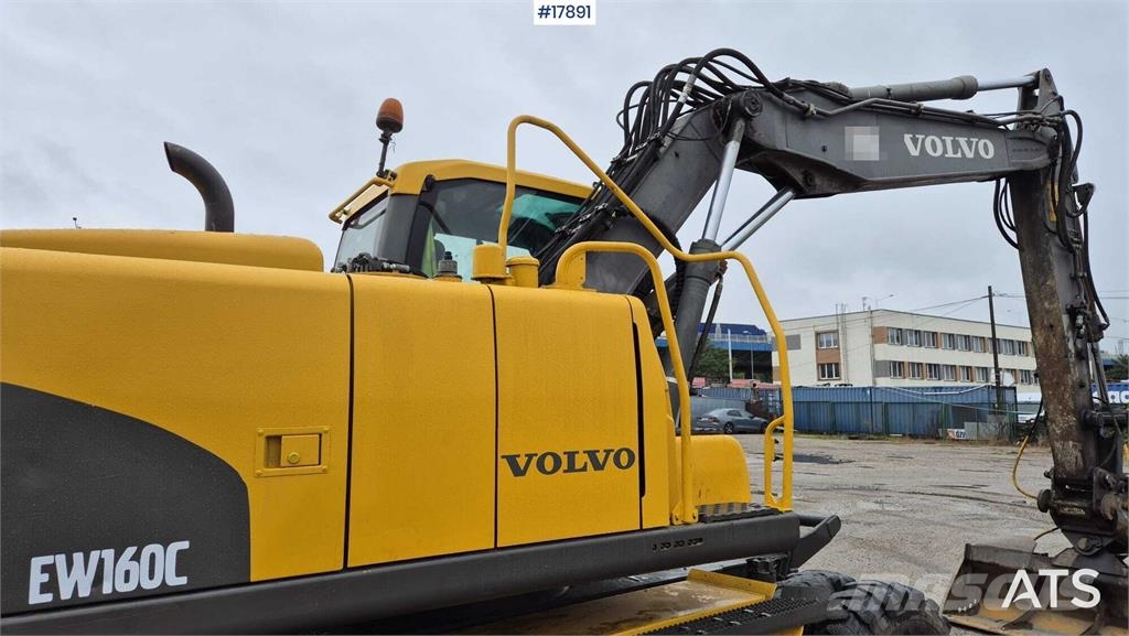 Volvo EW 160C Колісні екскаватори