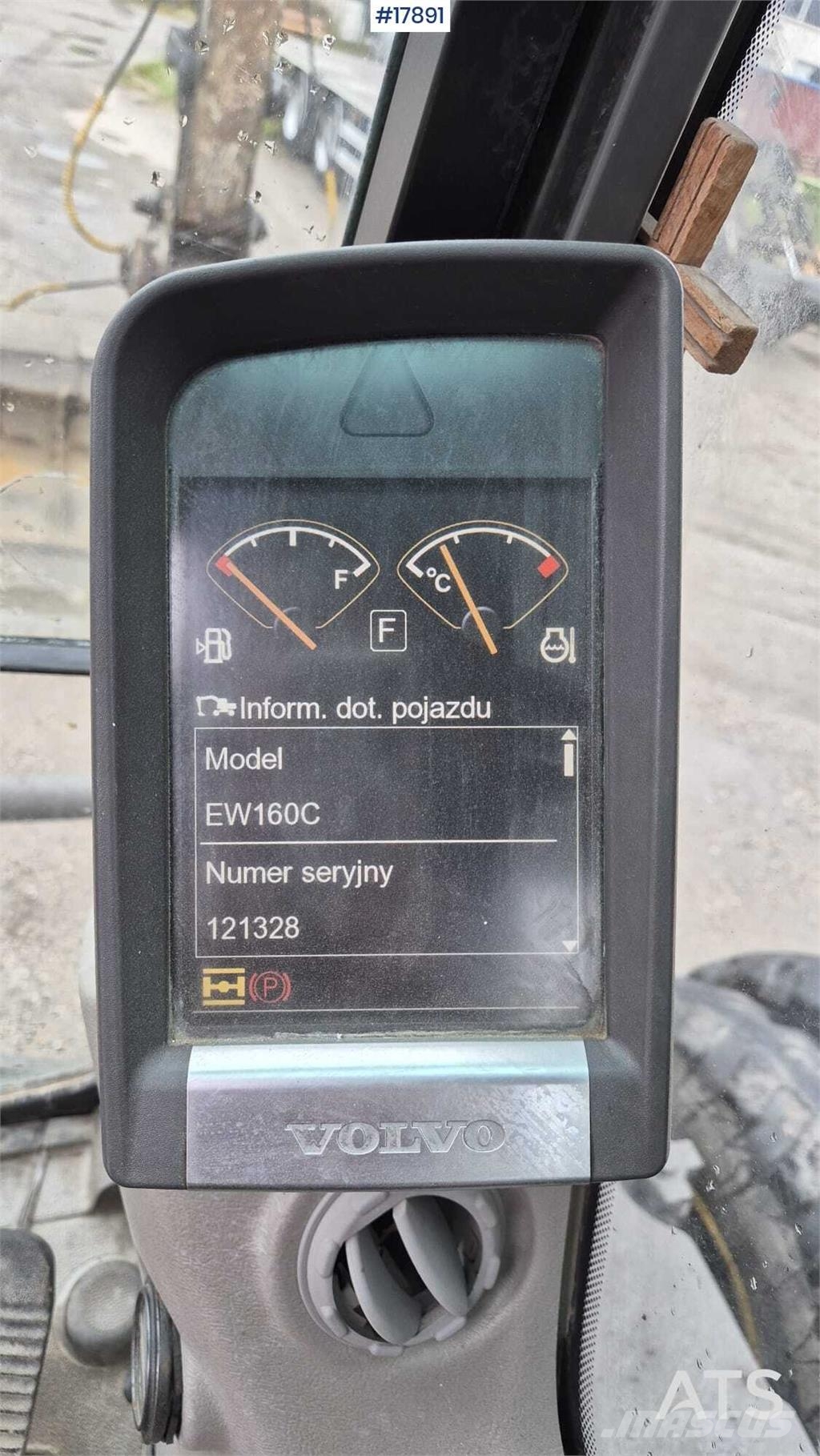 Volvo EW 160C Колісні екскаватори