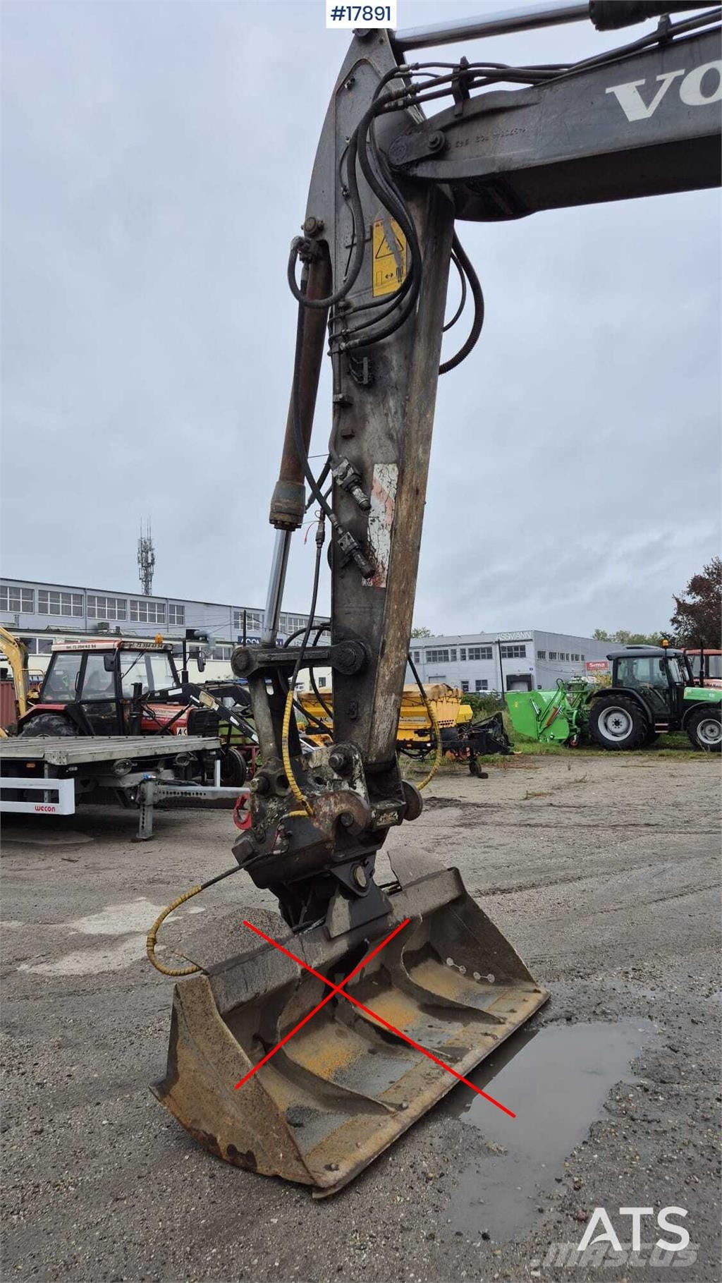 Volvo EW 160C Колісні екскаватори
