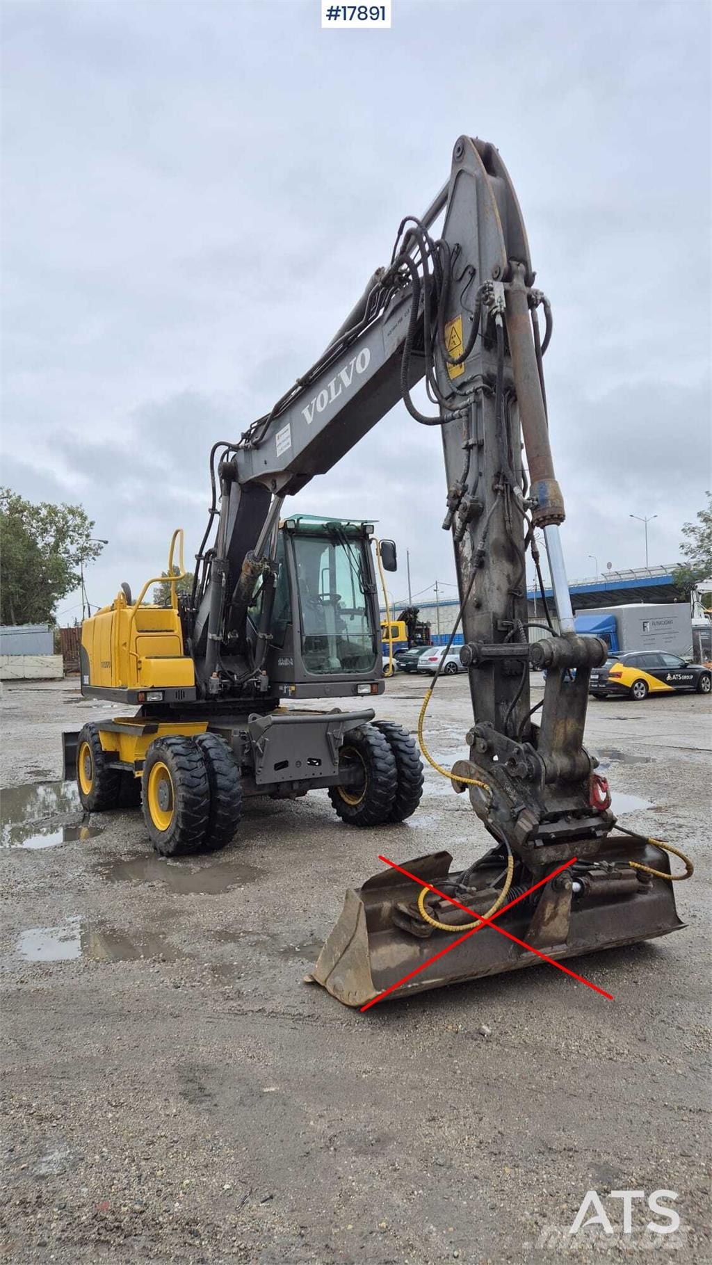 Volvo EW 160C Колісні екскаватори