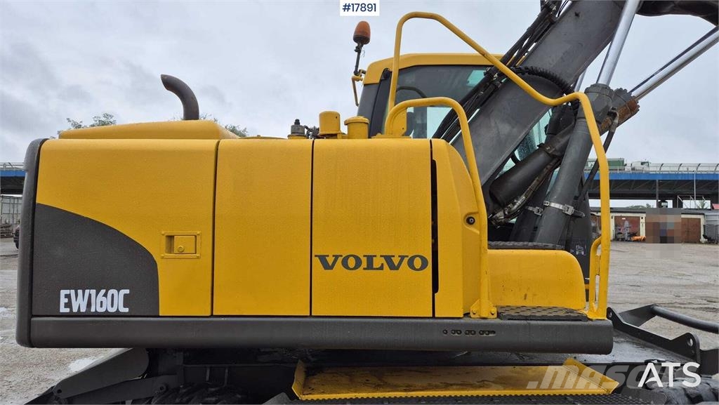 Volvo EW 160C Колісні екскаватори
