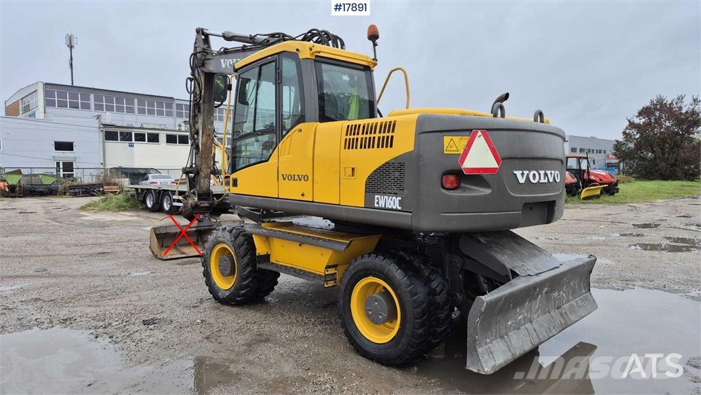 Volvo EW 160C Колісні екскаватори