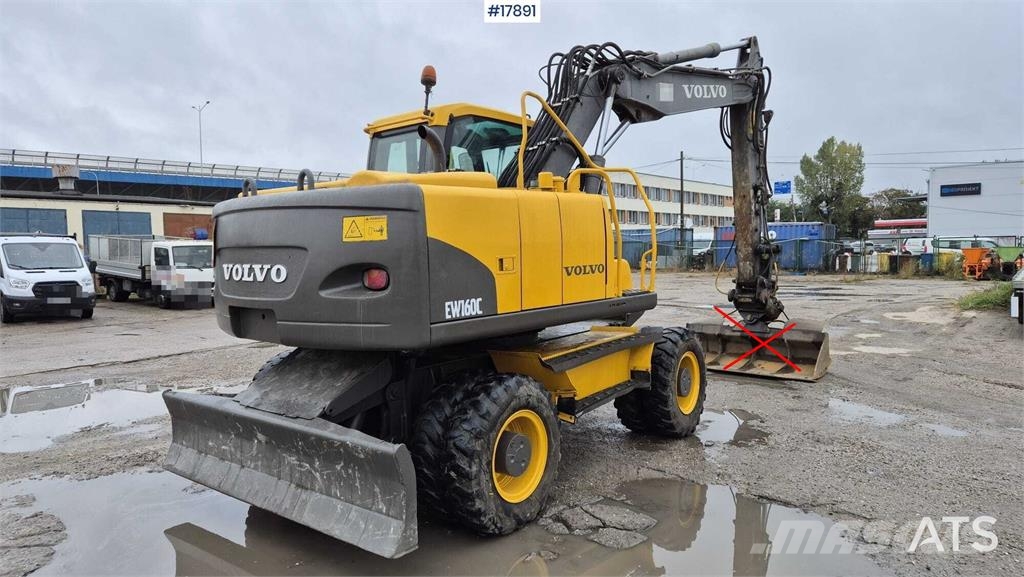Volvo EW 160C Колісні екскаватори