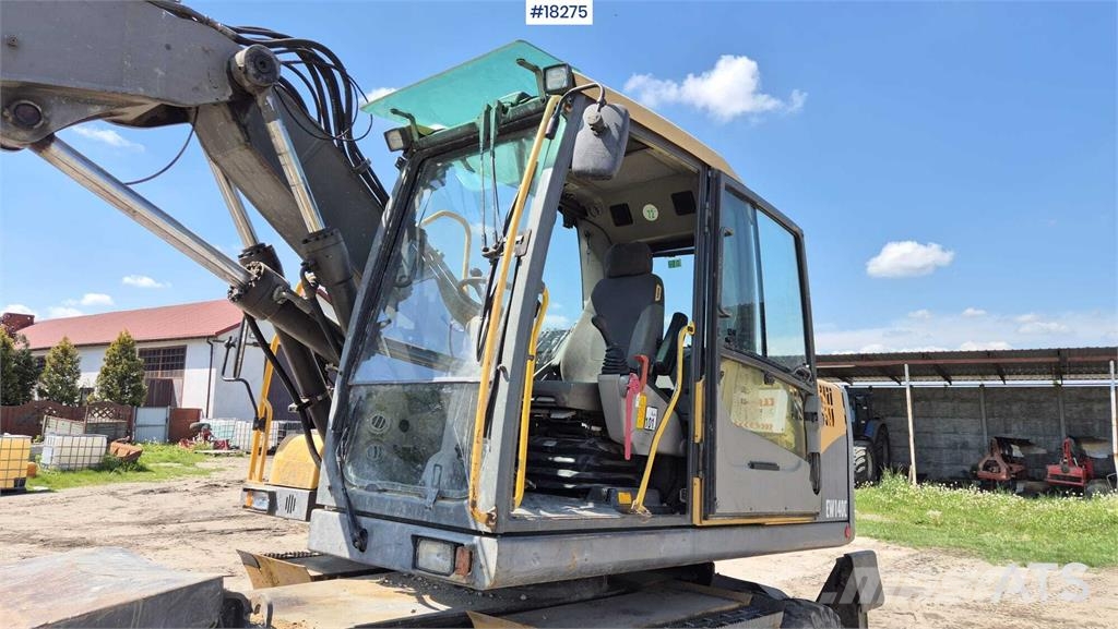 Volvo EW140 C Wheeled Excavator Lastik tekerli ekskavatörler