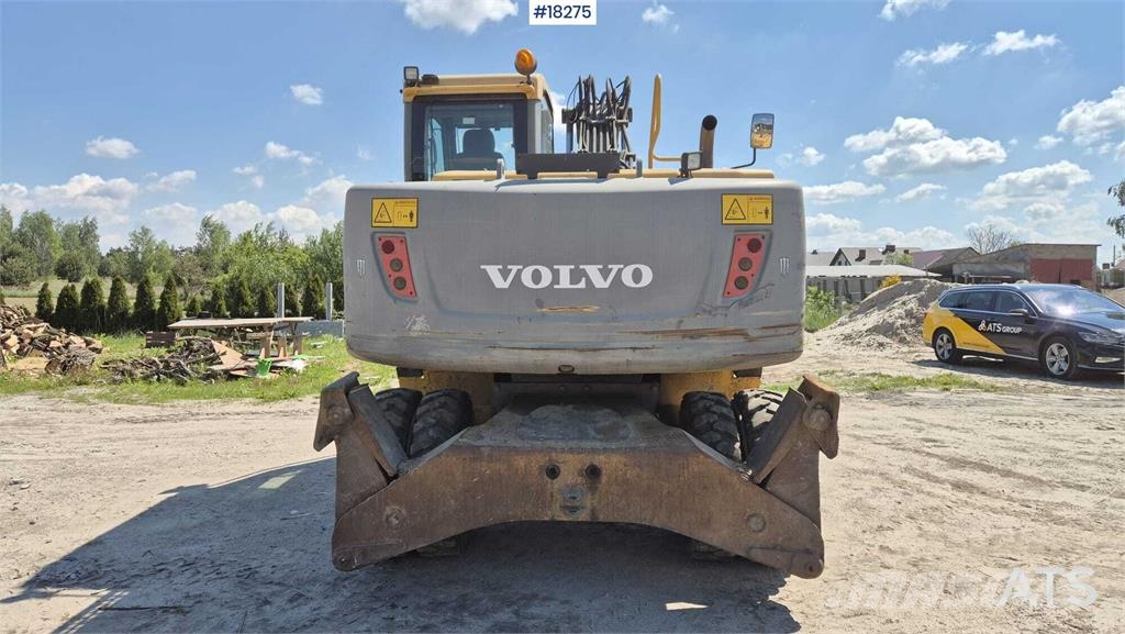 Volvo EW140 C Wheeled Excavator Lastik tekerli ekskavatörler