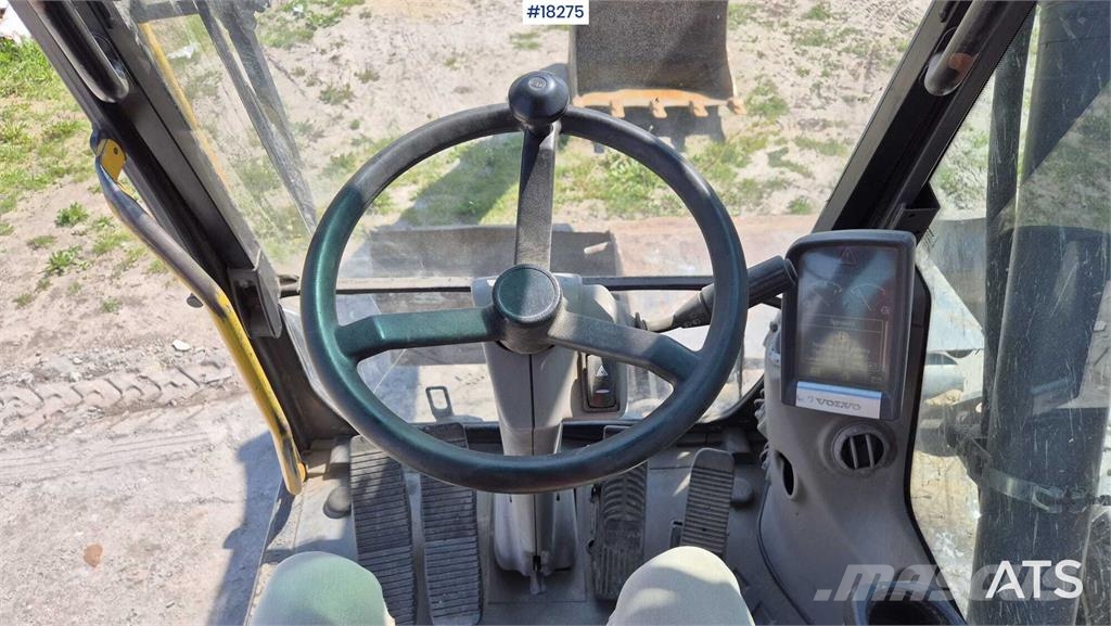 Volvo EW140 C Wheeled Excavator Lastik tekerli ekskavatörler