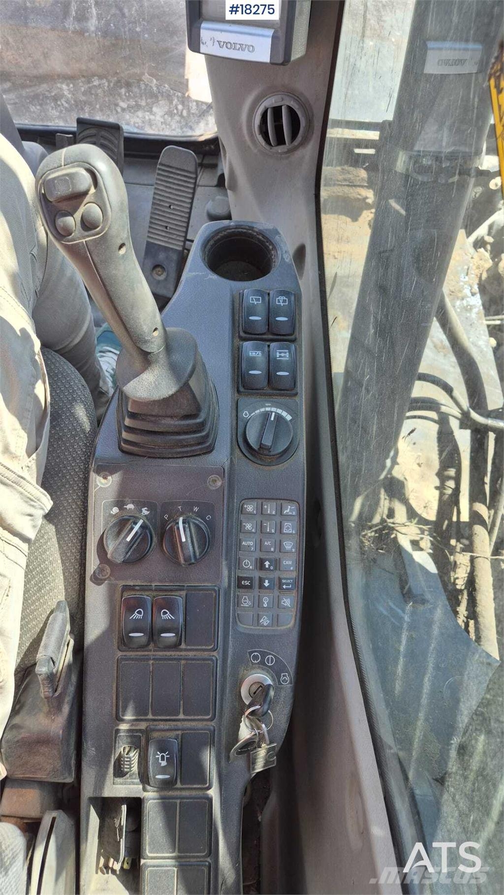 Volvo EW140 C Wheeled Excavator Lastik tekerli ekskavatörler