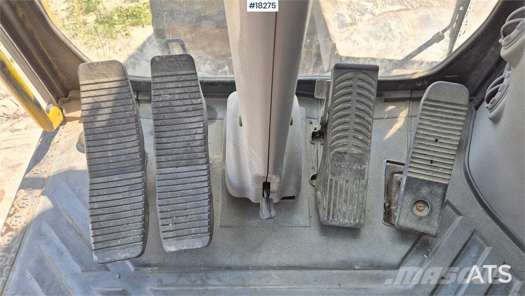 Volvo EW140 C Wheeled Excavator Lastik tekerli ekskavatörler