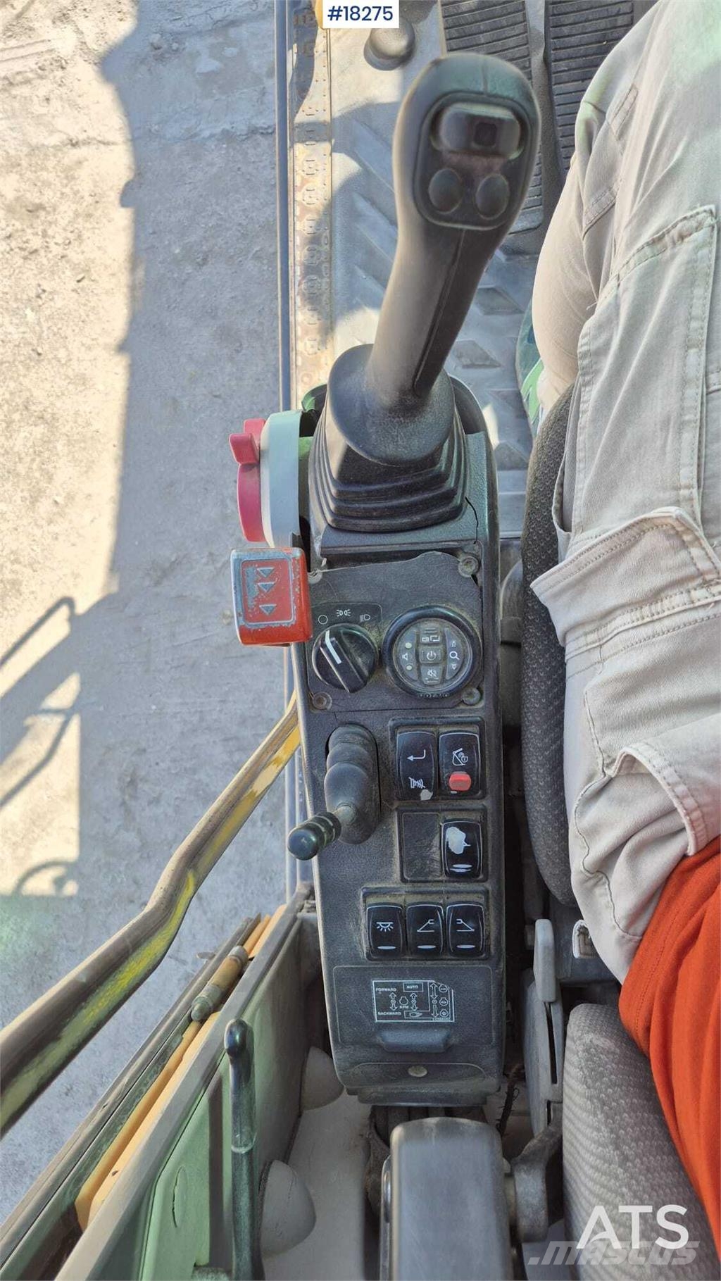 Volvo EW140 C Wheeled Excavator Lastik tekerli ekskavatörler