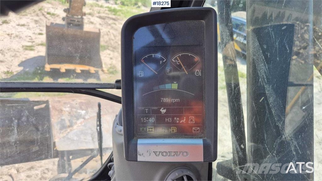 Volvo EW140 C Wheeled Excavator Lastik tekerli ekskavatörler