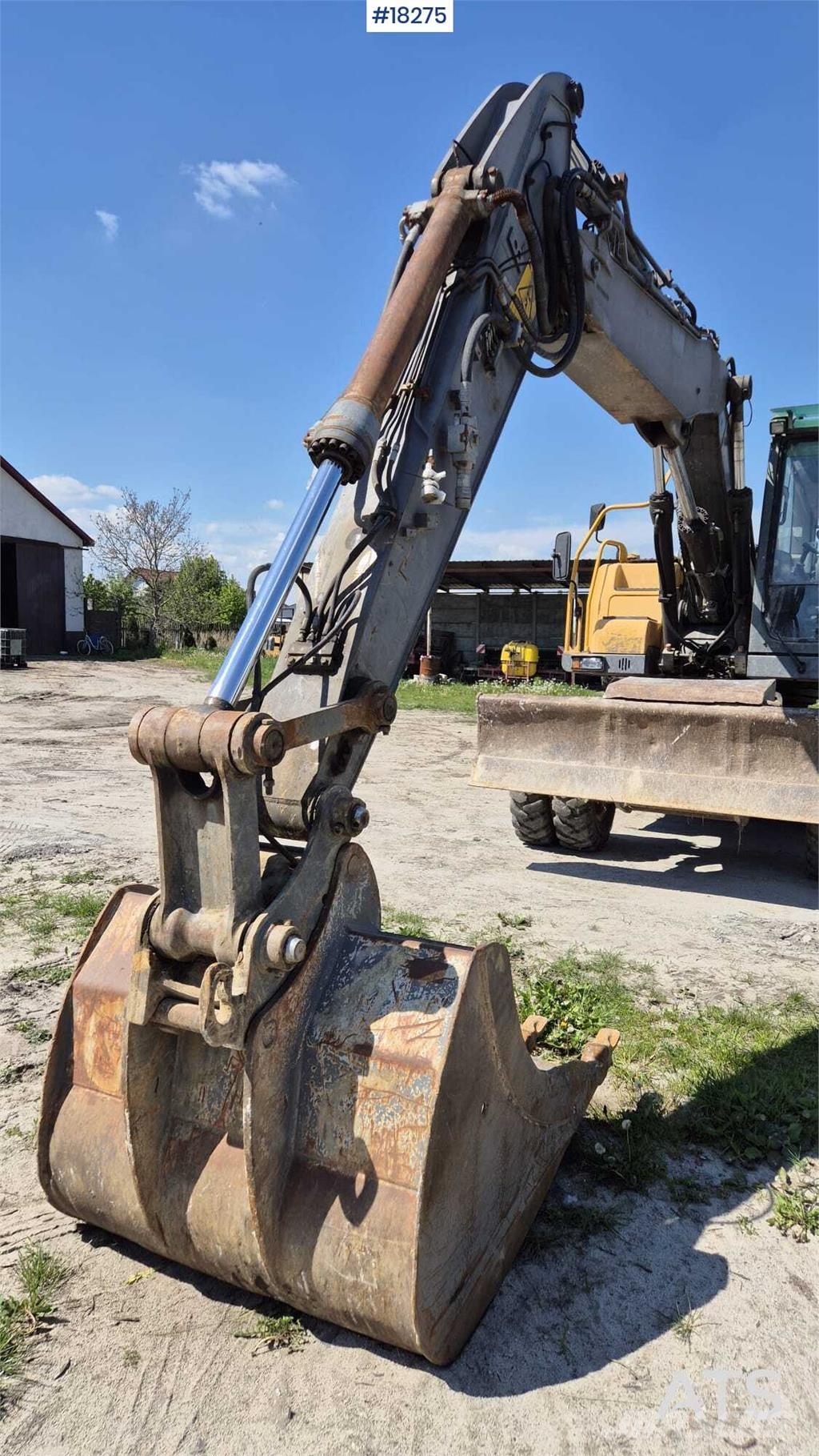 Volvo EW140 C Wheeled Excavator Lastik tekerli ekskavatörler