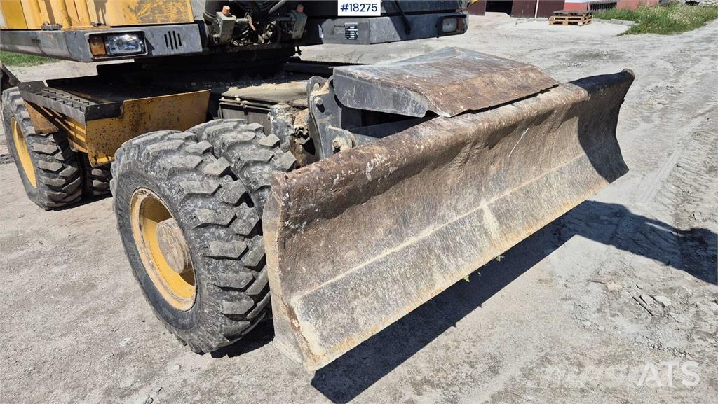 Volvo EW140 C Wheeled Excavator Lastik tekerli ekskavatörler