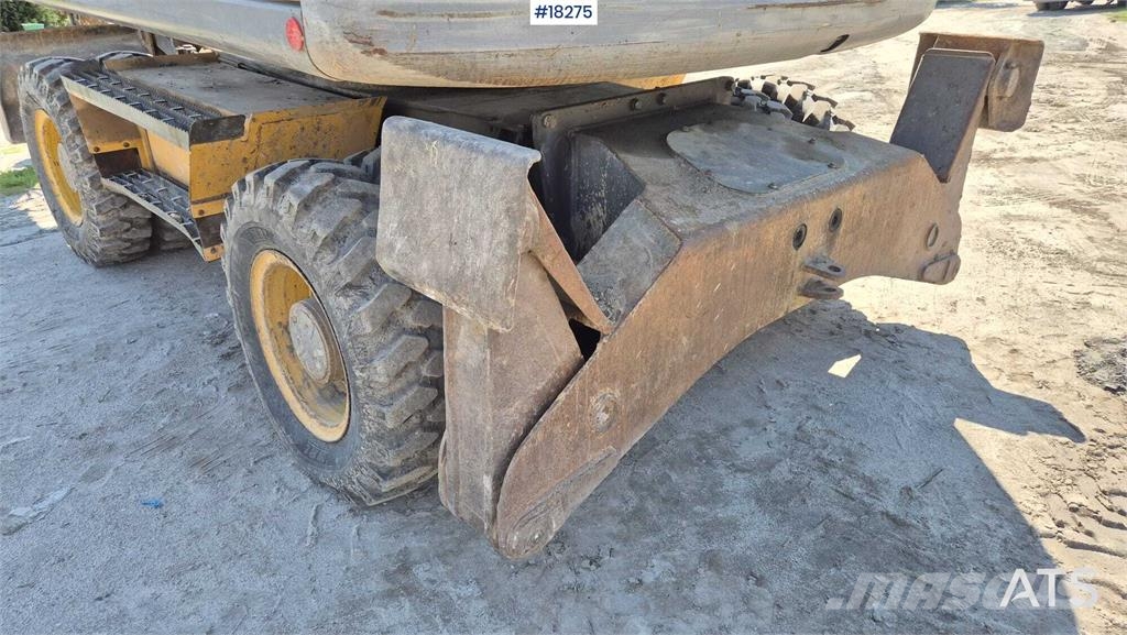 Volvo EW140 C Wheeled Excavator Lastik tekerli ekskavatörler