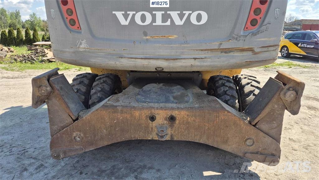 Volvo EW140 C Wheeled Excavator Lastik tekerli ekskavatörler