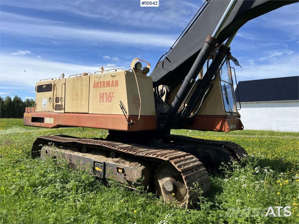 Åkerman H16C Excavator with Bucket Excavadoras sobre orugas