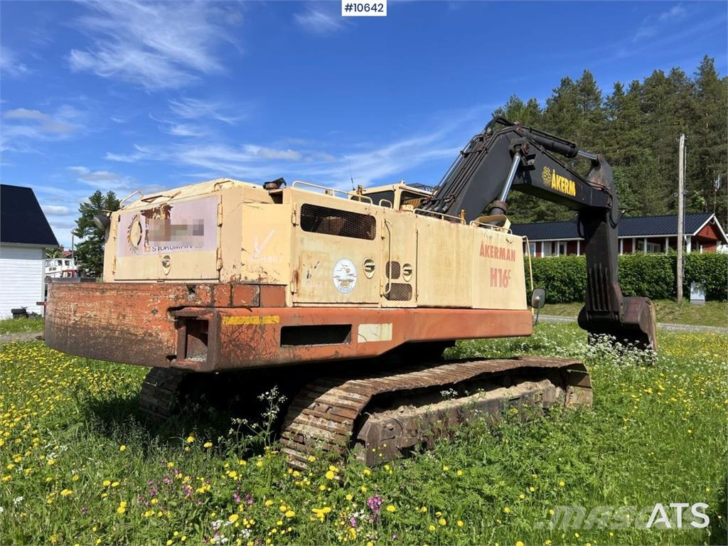 Åkerman H16C Excavator with Bucket Excavadoras sobre orugas