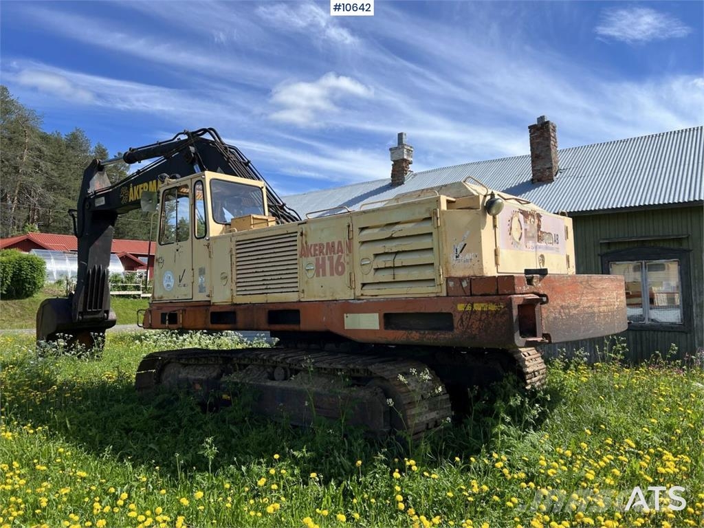 Åkerman H16C Excavator with Bucket Excavadoras sobre orugas
