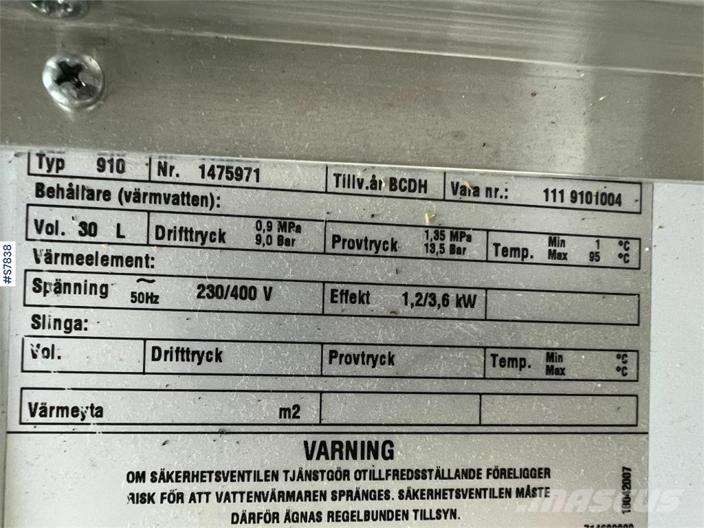  Arbetsvagnar Mobil toalett Bouwkeet