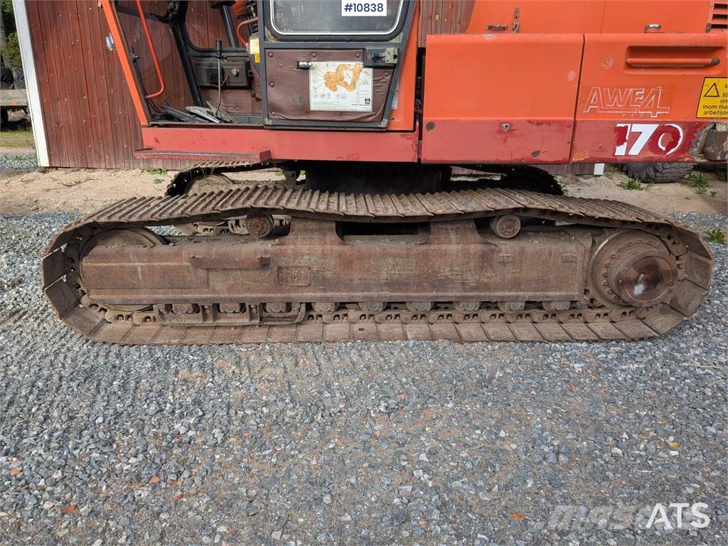 Atlas 1704 Excavator with Attachments Rupsgraafmachines