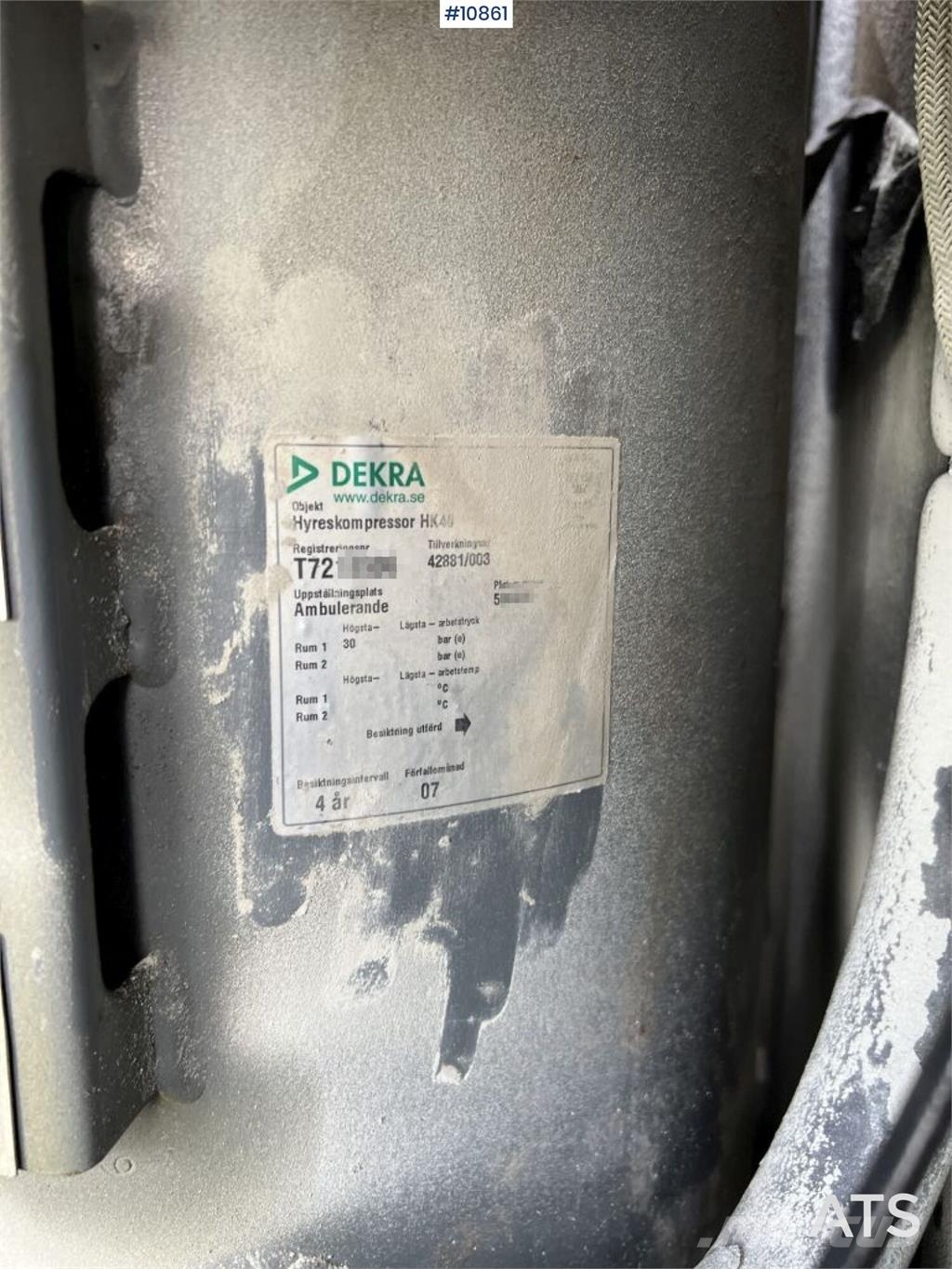 Atlas Copco XRVS476 CD Compressor Kompresori