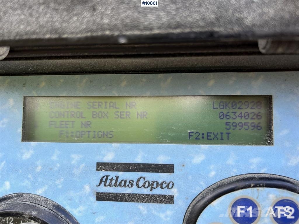 Atlas Copco XRVS476 CD Compressor Kompresori