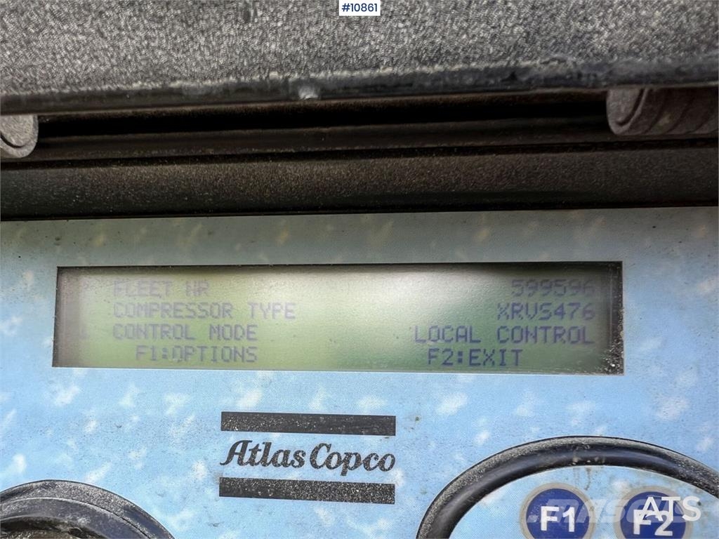 Atlas Copco XRVS476 CD Compressor Kompresori
