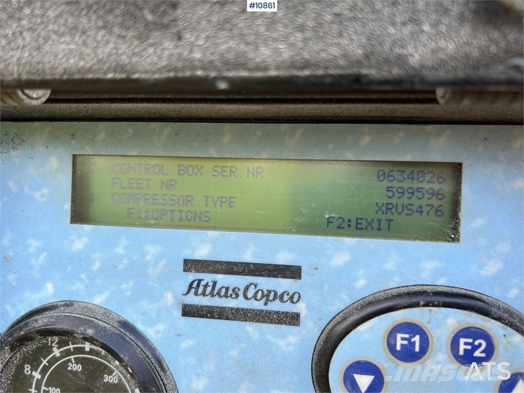 Atlas Copco XRVS476 CD Compressor Kompresori