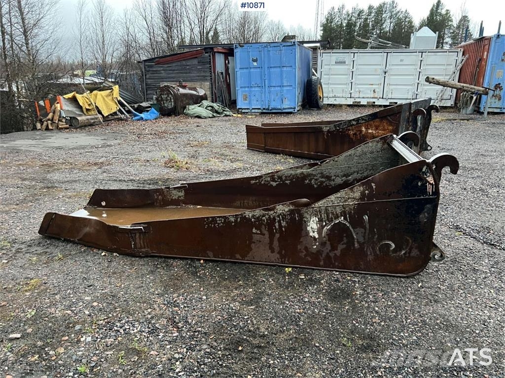  Betongskopa med stora BM fästet دلاء