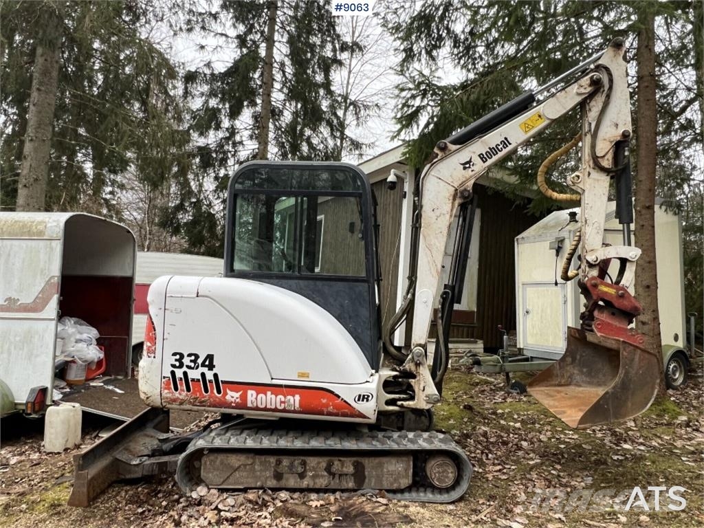 Bobcat 334 Міні-екскаватори < 7т