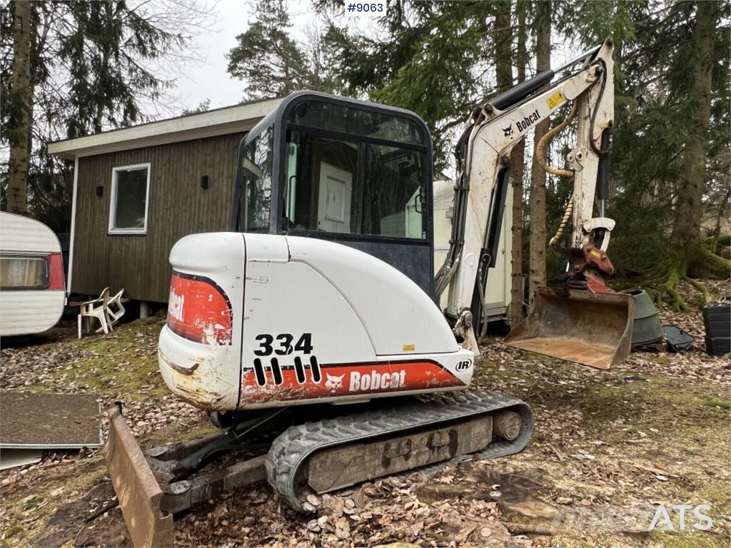 Bobcat 334 Міні-екскаватори < 7т