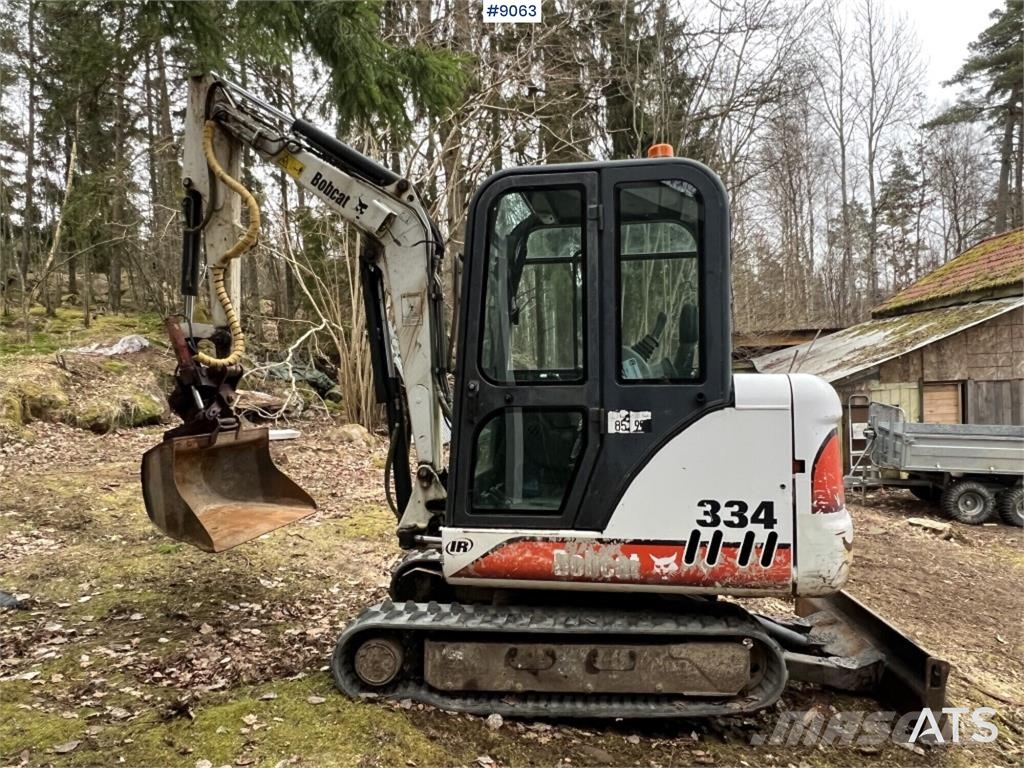 Bobcat 334 Міні-екскаватори < 7т