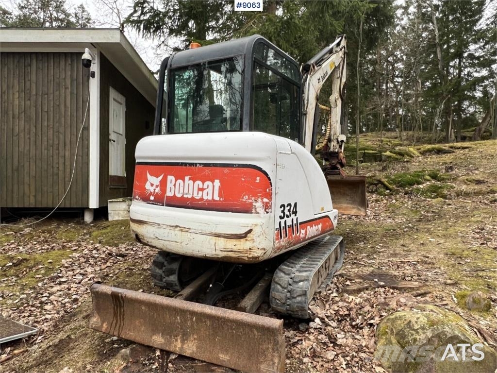 Bobcat 334 Міні-екскаватори < 7т