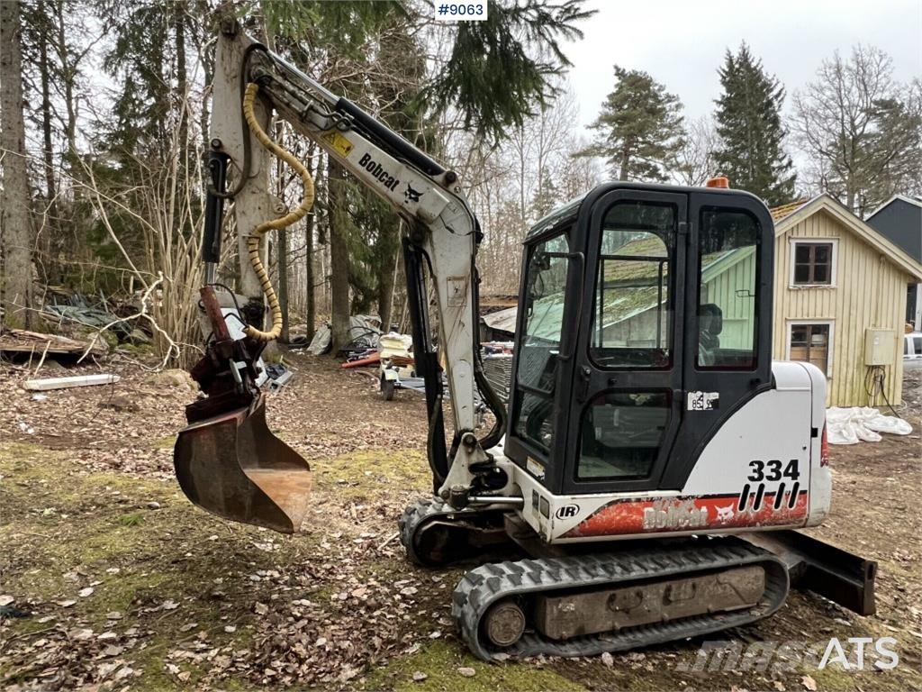 Bobcat 334 Міні-екскаватори < 7т