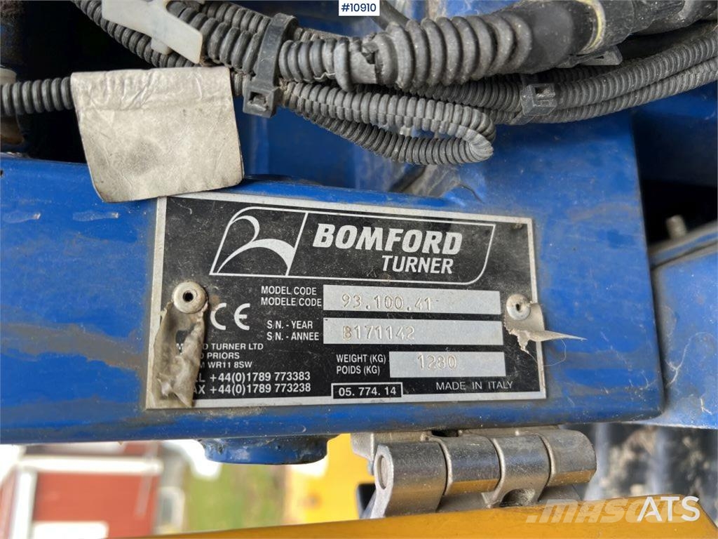 Bomford Turner Flailbot Andet tilbehør