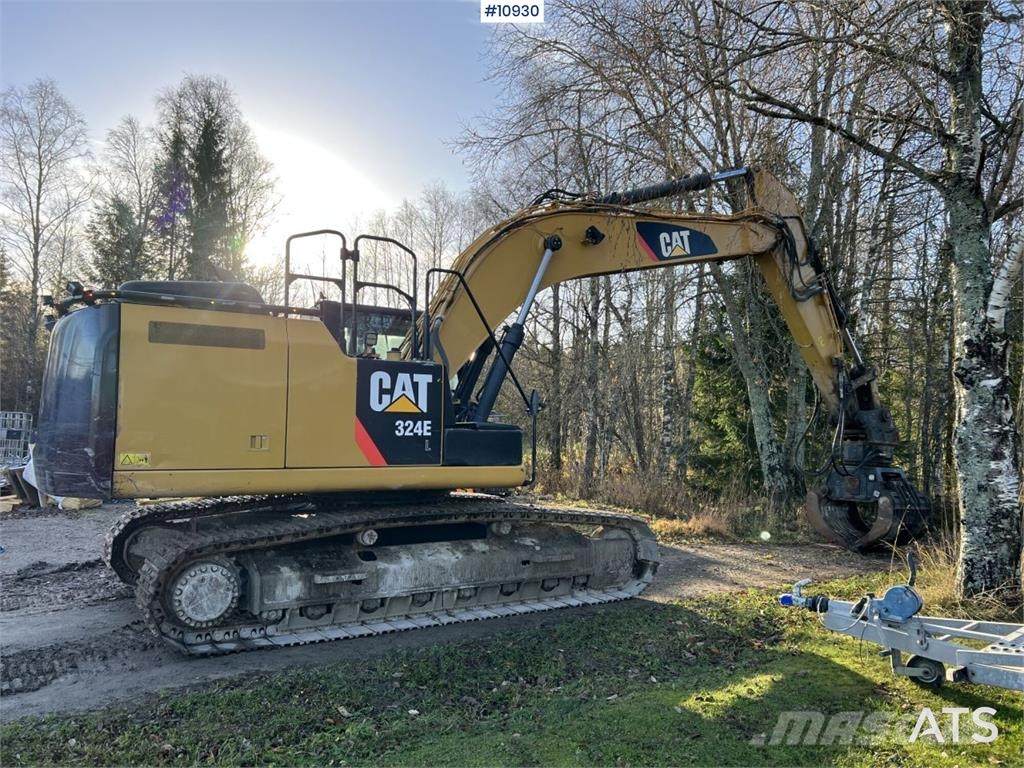 CAT 324 EL (VIDEO) Escavatori cingolati