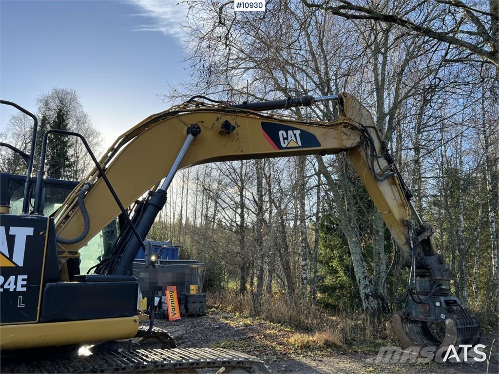 CAT 324 EL (VIDEO) Escavatori cingolati
