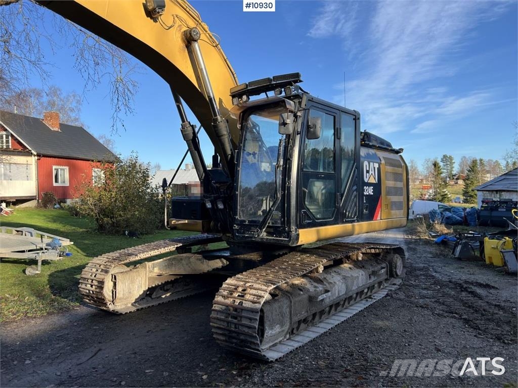 CAT 324 EL (VIDEO) Escavatori cingolati