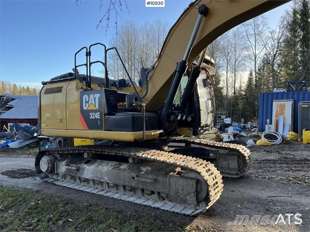 CAT 324 EL (VIDEO) Escavatori cingolati