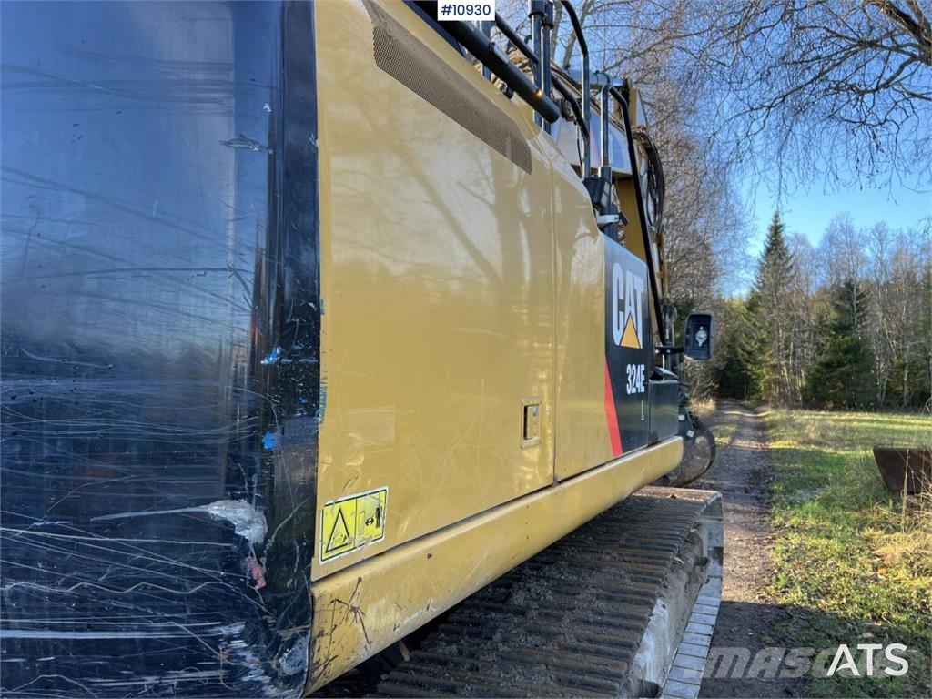 CAT 324 EL (VIDEO) Escavatori cingolati