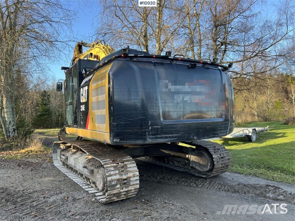 CAT 324 EL (VIDEO) Escavatori cingolati
