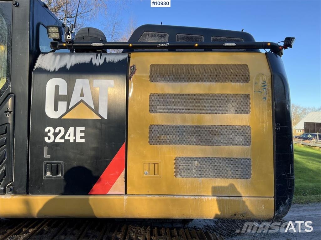 CAT 324 EL (VIDEO) Escavatori cingolati