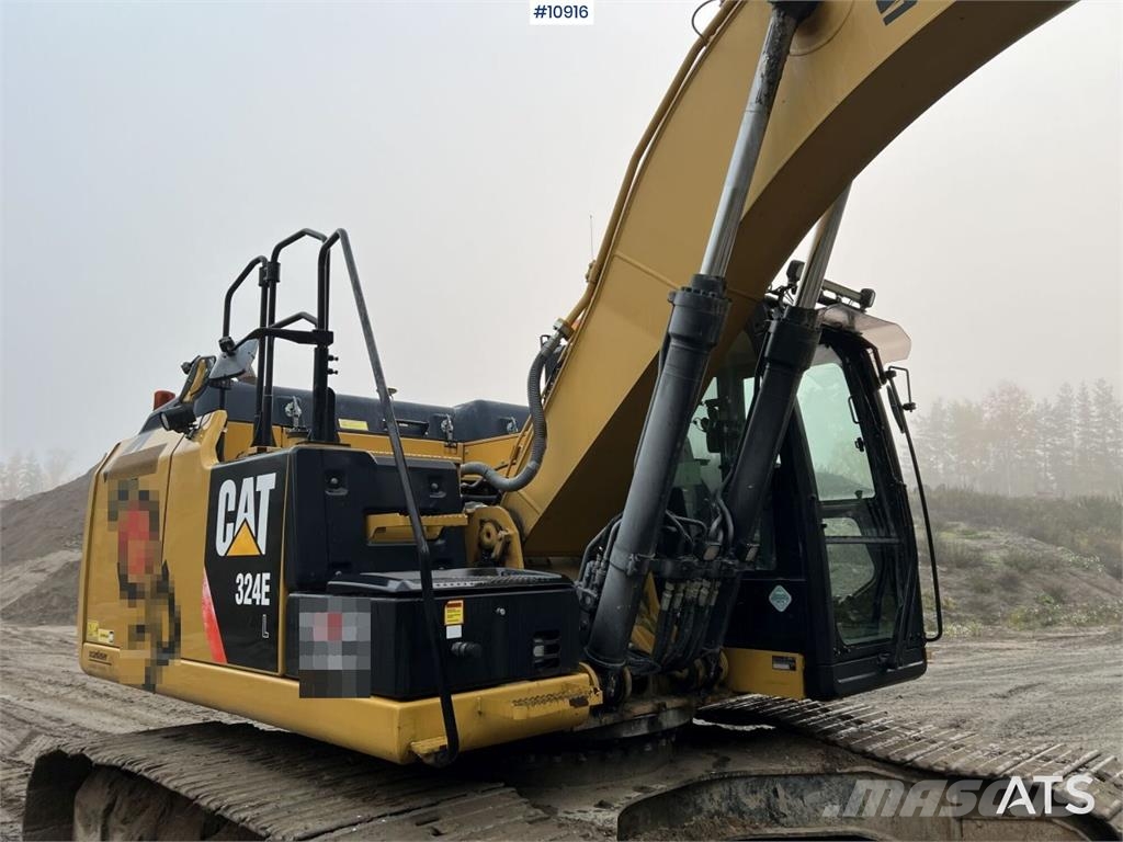 CAT 324 ELN Excavator with Bucket Crawler excavators