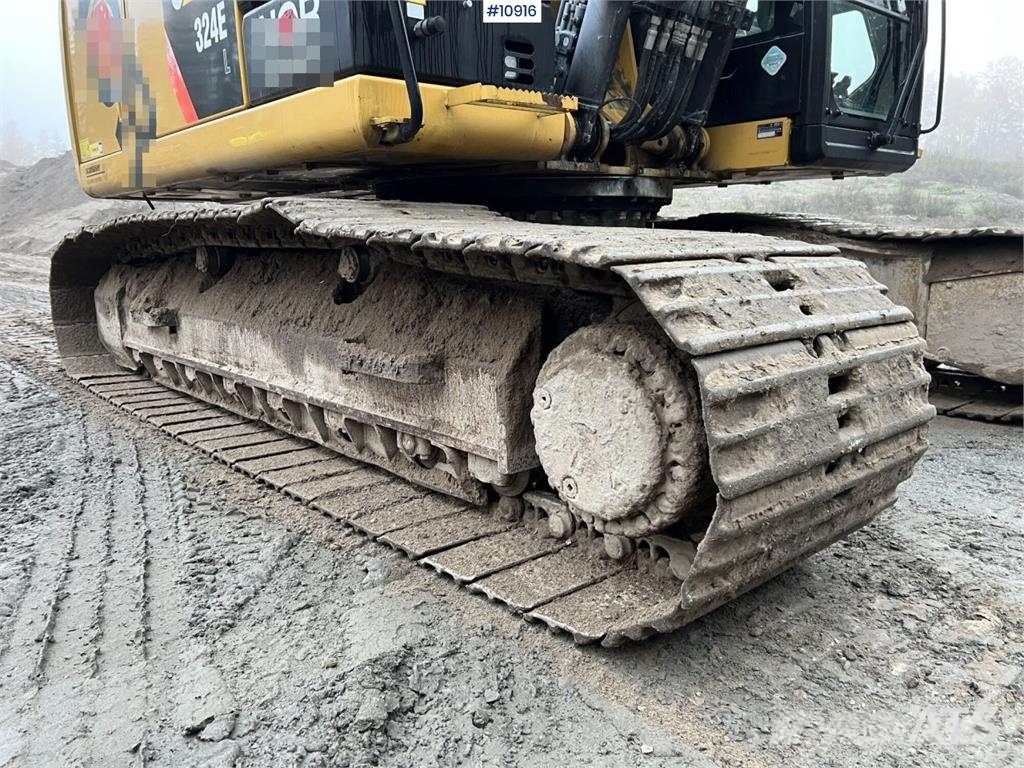 CAT 324 ELN Excavator with Bucket Crawler excavators