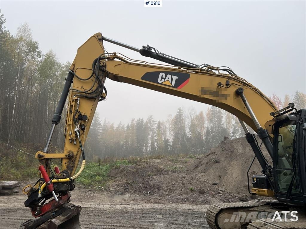 CAT 324 ELN Excavator with Bucket Crawler excavators