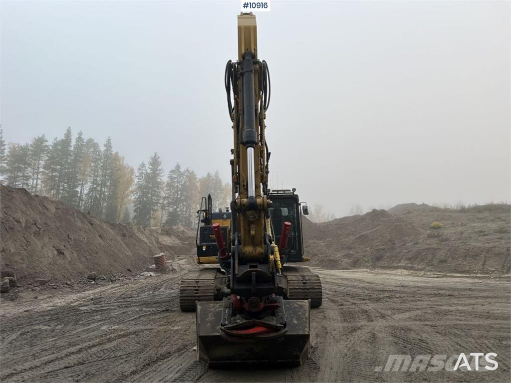 CAT 324 ELN Excavator with Bucket Crawler excavators