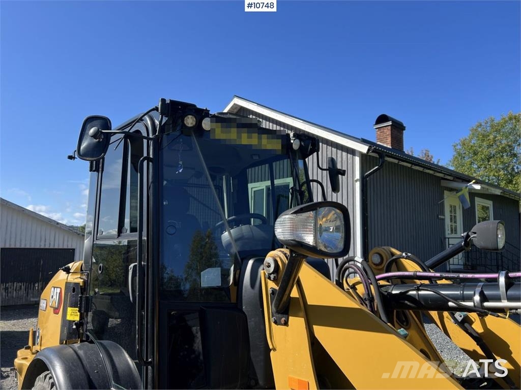 CAT 906M Wheel Loader with Multiple Attachments لوادر بعجل