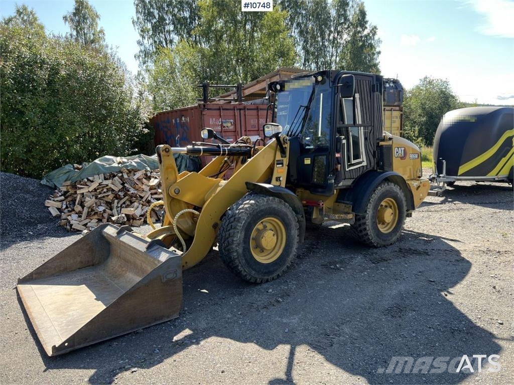 CAT 906M Wheel Loader with Multiple Attachments لوادر بعجل