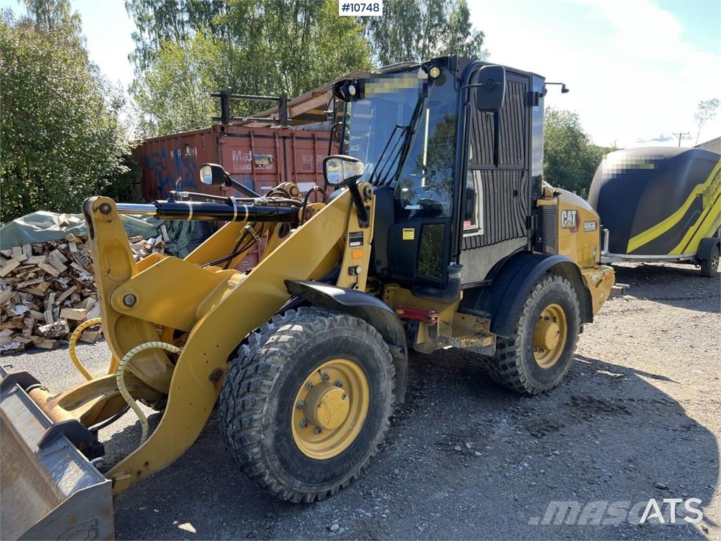 CAT 906M Wheel Loader with Multiple Attachments لوادر بعجل