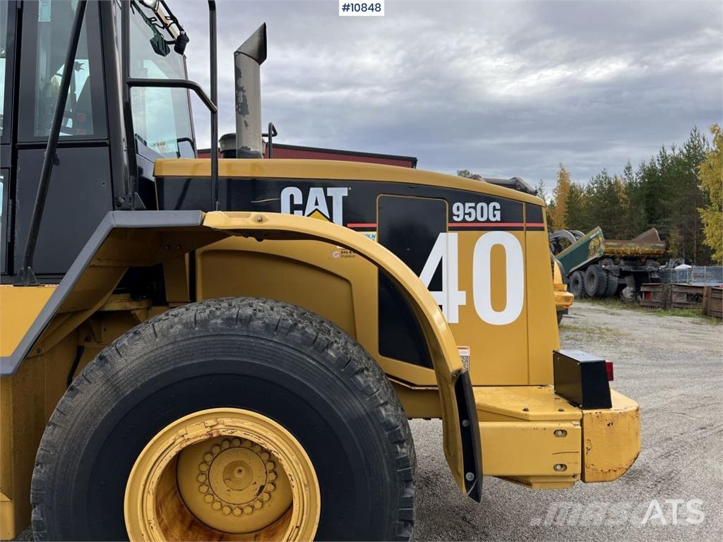 CAT 950G Wheel Loader (VIDEO) Wheel loaders